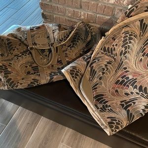 Luxury French Brand 2 Piece Luggage Set